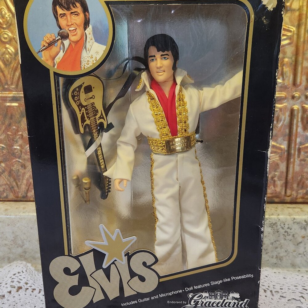 Elvis Presley doll, 1984 collector's edition, memorabilia, retro, rock music